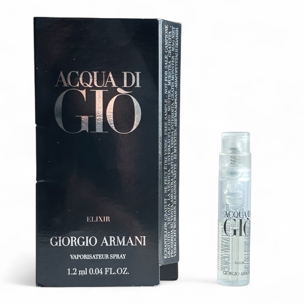 🌸$5 Giorgio Armani Acqua Di Gio Elixir Men's Fragrance Sample